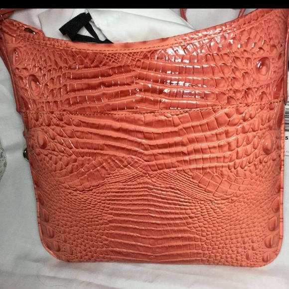*FIRM* no offers - NWT BRAHMIN POPPY CROSSBODY -beautiful SPRING HAS SPRUNG - Picture 2 of 3